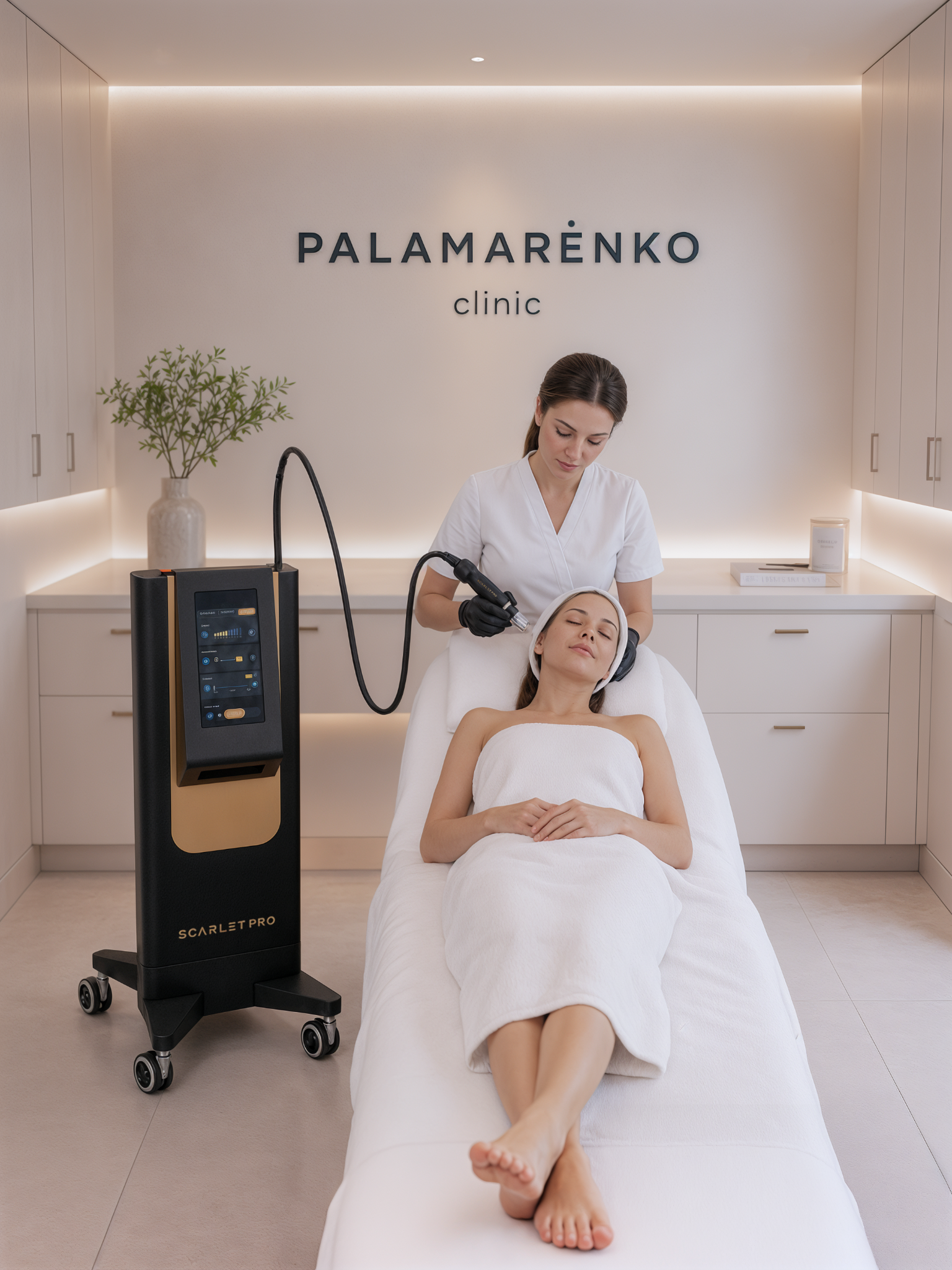 Процедура Scarlet Pro у просторі PALAMARENKO clinic